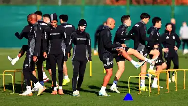 Beşiktaş, Alanyaspor Maçına Hazırlanıyor