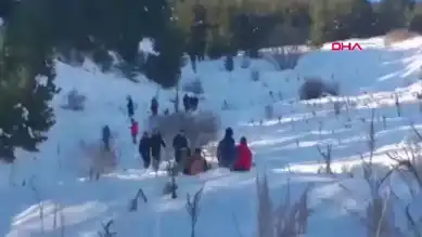 Palandöken'de Judo Takımı'na Çığ Tehlikesi!
