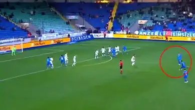 Rizesporlu Alikulov'un Frikiği Çatıya Çıktı!