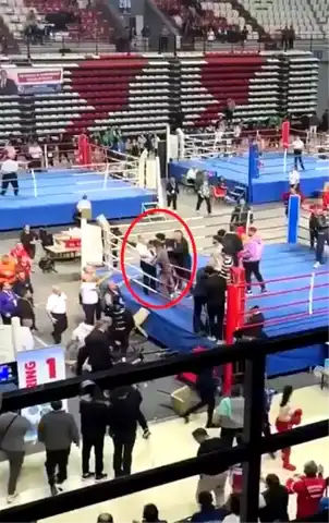 Antalya Kick Boks Şampiyonası'nda Kavga!