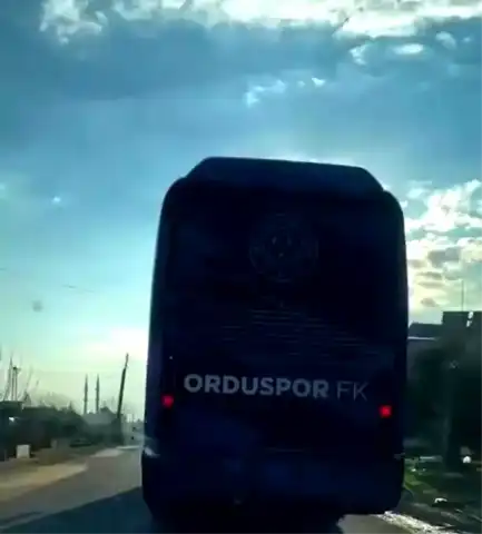 Orduspor Otobüsü Suriye'de! Kulüp Açıkladı