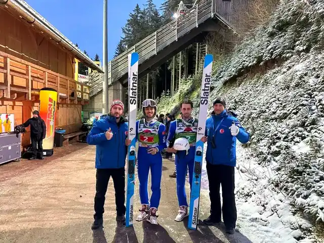 Kayakla Atlamada Tarihi Başarı! İlk 10'da!