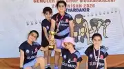 Diyarbakır'daki Oryantring Yarışmalarında Çermik Muharrem Akkılıç İlkokulu Başarısı