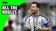 Lionel Messi'nin rekor kıran golünün tüm açılardan görüntüleri