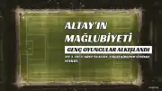Altay, Eskişehirspor'a 4-1 Yenildi; Taraftarlar Genç Futbolcuları Alkışladı