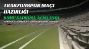 Beşiktaş'ın Trabzonspor Kamp Kadrosu Açıklandı