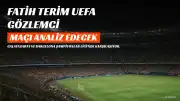 Fatih Terim, Galatasaray - Barcelona Maçında UEFA Adına Görev Yapacak