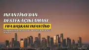 FIFA Başkanı Infantino: "Dünya futbolunun desteğine sahibim"