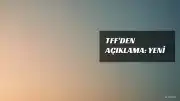 TFF'den Açıklama: Yeni Merkez Hakem Kurulu Oluşturulacak