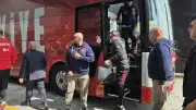 A Milli Futbol Takımı, İtalya Maçı Hazırlıkları Kapsamında Bursa'ya Geldi