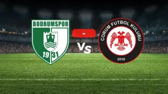 Bodrumspor Çorum FK Maçı Skor Durumu: 0-0