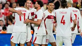 A Milli Takımımız Kuzey Makedonya'yı 4-0 Mağlup Etti