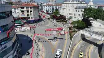 Sincan'da Milli Maç Coşkusu: Dev Ekran ve Bayraklarla Hazırlıklar Tamamlandı