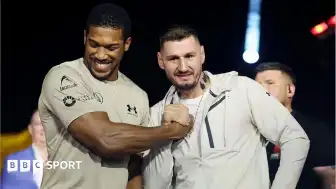 Jeddah'da Basın Toplantısı: Anthony Joshua: "Tamamen Odaklanmış Durumdayım"