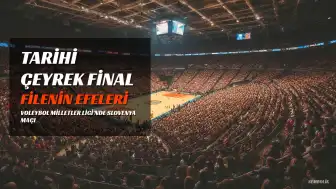 A Milli Erkek Voleybol Takımı, Slovenya Karşısında Tarihi Çeyrek Final Mücadelesi Verecek