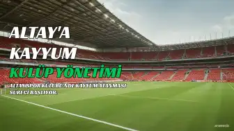 Altay Spor Kulübü'ne Kayyum Atanacak