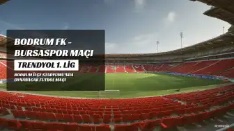 Bodrum FK - Bursaspor Maçı: Trendyol 1. Lig'de Yeni Sezon Heyecanı