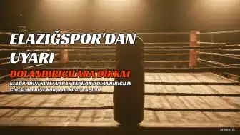 Elazığspor'dan Dolandırıcılık Uyarısı: Kulübün Adını Kullanarak Para İsteyenlere İtibar Etmeyin