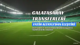 Fatih Altaylı'dan Galatasaray Yönetimine Eleştiri: 'Sanki Şampiyon Olmak İstemiyorlar Gibi'