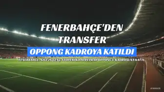 Fenerbahçe, Nice'in Genç Stoperi Kojo Peprah Oppong'u Transfer Etti