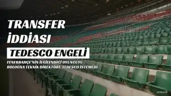 Fenerbahçe'nin Jonathan Rowe Transferine Bologna Teknik Direktörü Tedesco'dan Engel