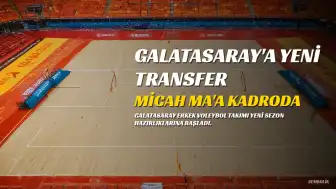 Galatasaray Erkek Voleybol Takımı, ABD'li Pasör Micah Ma'a'yı Kadrosuna Kattı