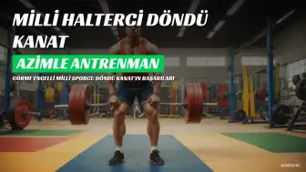 Görme Engelli Milli Halterci Döndü Kanat'tan İlham Veren Başarı Hikayesi: 'Engel Zihindedir'