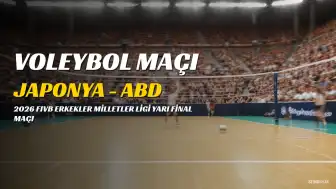 Japonya - ABD Voleybol Maçı Canlı Yayın Bilgileri