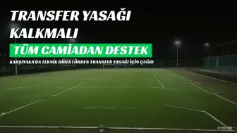 Karşıyaka Teknik Direktörü Basatemür'den Transfer Yasağı İçin Destek Çağrısı