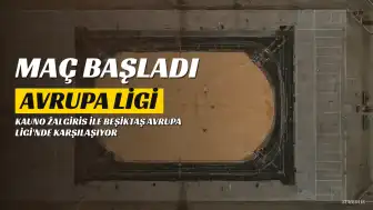 Kauno Žalgiris - Beşiktaş Maçı Başladı | Temsilcimiz Avrupa Ligi'nde Sahada