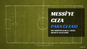Lionel Messi'ye Rakibine Yaptığı Müdahale Nedeniyle Para Cezası Verildi