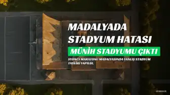 Sydney Maratonu'ndan 'talihsiz hata': Madalyada Münih stadyumu çıktı