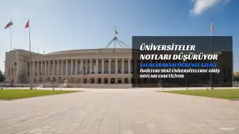 Üniversiteler Giriş Notlarını Düşürüyor, UEFA Infantino'yu Soruşturabilir