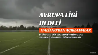 Vincenzo Italiano: "Avrupa Ligi'ne girmek bizim için büyük bir hedef"