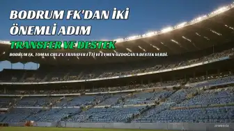 Bodrum FK, Benfica Altyapısından Tomas Cruz'u Kadrosuna Kattı ve DMD Hastası E.Ö.'a Destek Oldu