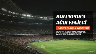 Boluspor, Daniel Farrar Yönetiminde 6 Maçta 6 Mağlubiyet Aldı