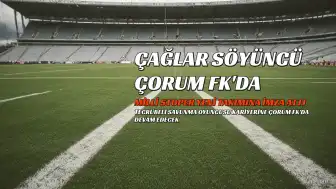 Çağlar Söyüncü, Çorum FK'ya Transfer Oldu