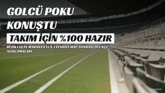 Ernest Poku: "Takım içinde her zaman yüzde 100'ümü vermeye hazırım"