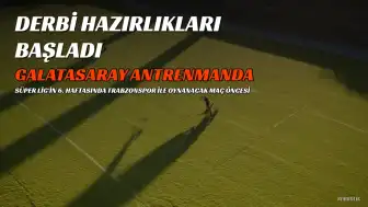Galatasaray, Trabzonspor Maçı Hazırlıklarına Başladı