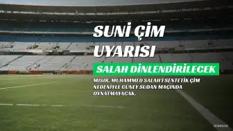 Mısır, suni çim nedeniyle Salah'ı Güney Sudan maçında dinlendirecek