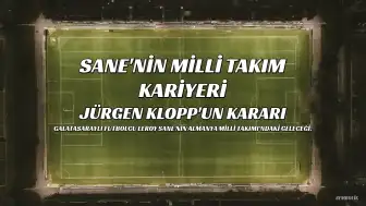 Peter Neururer'den Leroy Sane yorumu: Almanya Milli Takımı'nda geleceği tartışılıyor