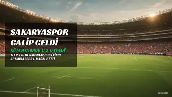 Sakaryaspor, Kütahya Spor'u 2-0 Mağlup Etti: Teknik Direktör Bozkurt "Gelişip Kazanmalıyız" Dedi