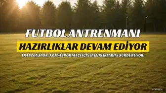 Trabzonspor, Konyaspor Maçı Hazırlıklarına Devam Etti