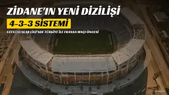 Zinedine Zidane'ın Türkiye Planı: Yeni Diziliş ve Kadro Tercihleri UEFA Uluslar Ligi'nde Sahada