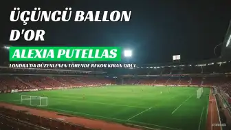 Alexia Putellas, Ballon d'Or'u Üçüncü Kez Kazandı