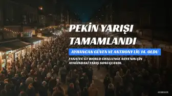 Ayhancan Güven ve Anthony Liu, Pekin Yarışını 14. Sırada Tamamladı