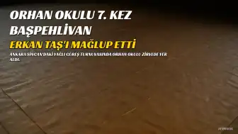 Orhan Okulu, Sincan'daki Yağlı Güreşlerde Bu Sezon 7. Kez Birinciliğe Ulaştı