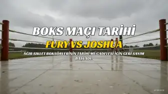 Tyson Fury ve Anthony Joshua Maçı Tarihi Belli Oldu: 11 Aralık 2026