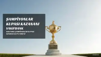 VakıfBank'ın Kaptanı Zehra Güneş'ten Şampiyonlar Kupası Sonrası Açıklamalar