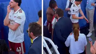 Declan Rice, Eski Takımı West Ham United'ın Küme Düşmesini Öğrenince Üzüntü Yaşadı